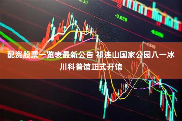 配资股票一览表最新公告 祁连山国家公园八一冰川科普馆正式开馆